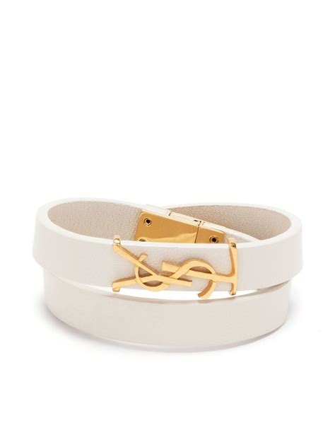 ysl interlocking bracelet on hand|farfetch ysl bracelets.